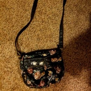 Floral crossbody